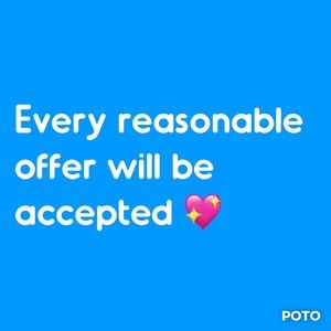 Every offer will be accepted (No Low Balls Please)